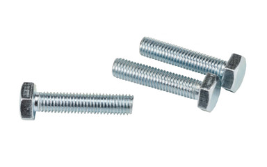 screws isolated on white