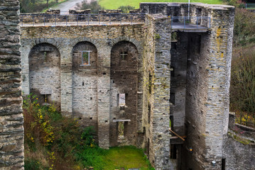Fototapeta premium Castle Ruins In Winter