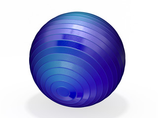 blue fitball