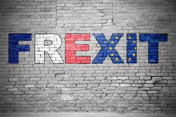 Obraz premium Frexit 