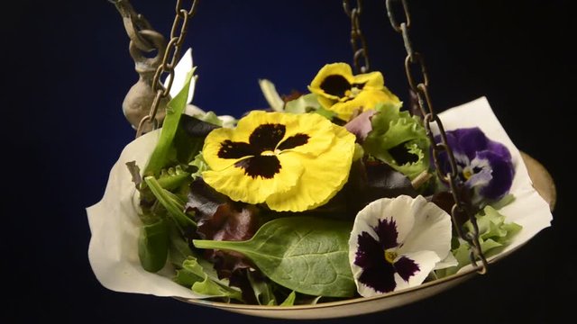 Edible flower y misticanza