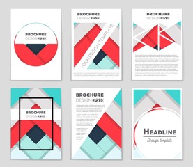 Abstract vector layout background set. For art template design, list, front page, mockup brochure theme style, banner, idea, cover, booklet, print, flyer, book, blank, card, ad, sign, sheet,, a4