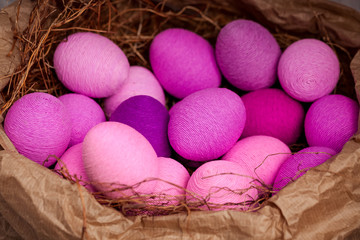 pisanki wielkanocne, Wielka Sobota, fotografia jajek świątecznych, symbol Świąt Wielkanocnych