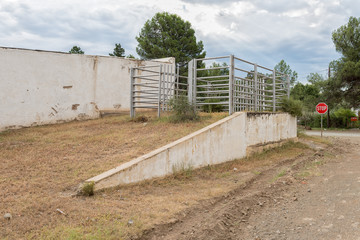 Livestock loading kraal in Nieu-Bethesda