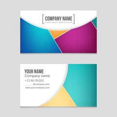 Naklejka premium Abstract vector layout background set. For art template design, list, front page, mockup brochure theme style, banner, idea, cover, booklet, print, flyer, book, blank, card, ad, sign, sheet,, a4