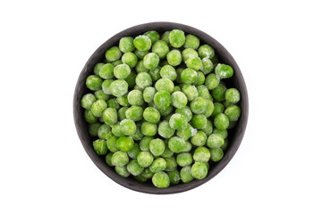 Green frozen peas