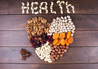 nuts mix and dry fruits