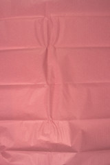 This is a closeup photograph of Pink Tissue paper
