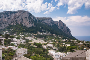 Obraz premium View of Capri Island in Italy