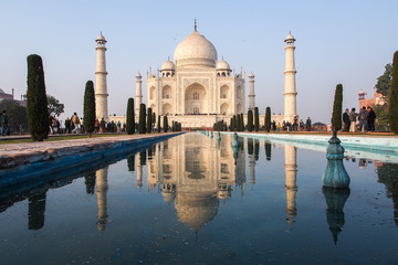 Fototapeta na wymiar Indien - Agra - Taj Mahal