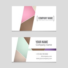 Fototapeta premium Abstract vector layout background set. For art template design, list, front page, mockup brochure theme style, banner, idea, cover, booklet, print, flyer, book, blank, card, ad, sign, sheet,, a4