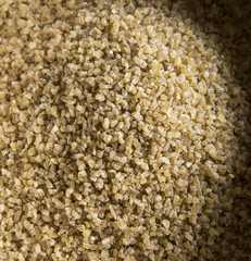 Raw Bulgur texture