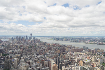 Naklejka premium View of New York