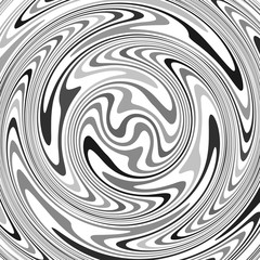 Abstract background. Vector illustration with twirled lines on white