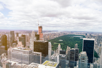 View of NY and Central Park