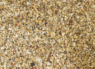 Rough beach sand texture