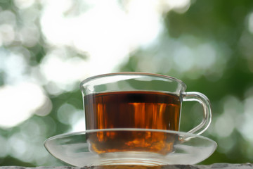 Cup of black tee