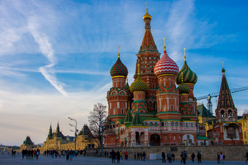 Fototapeta na wymiar St. Basil's Cathedral, Moscow, Russia