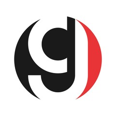 letter logo vector. 