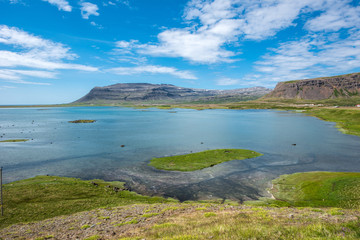 Fototapeta na wymiar Bardastrond Fjord, Iceland