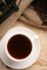 hot coffee