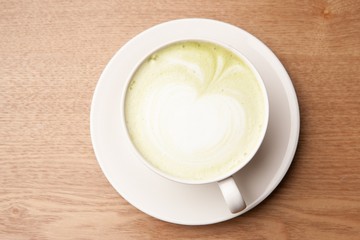 green tea latte