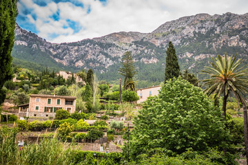Fototapeta na wymiar Deia - old village in the mountain of Mallorca, Spain - Europe