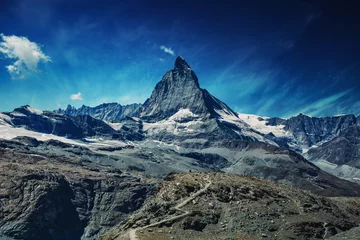 Peel and stick wall murals Matterhorn Matterhorn mountain