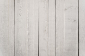Wood texture background, white wood planks
