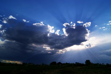 Fototapeta premium Light Beams