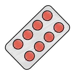 pills drugs isolated icon