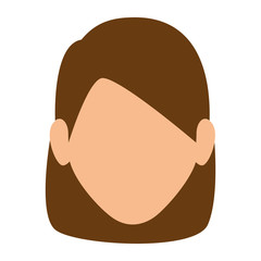 young woman avatar character