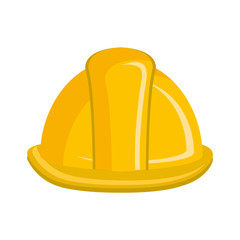 Fototapeta premium construction helmet isolated icon