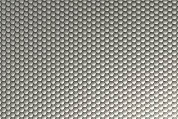 Pattern of white spheres