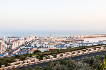 Сity view from a high place