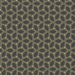 Seamless vector ornament. Modern background. Geometric modern pattern