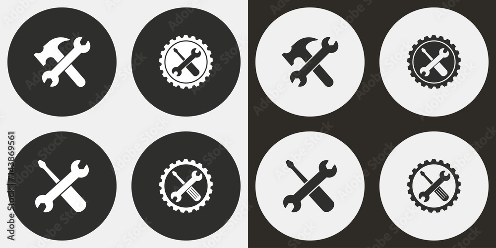 Canvas Prints tool icon set.