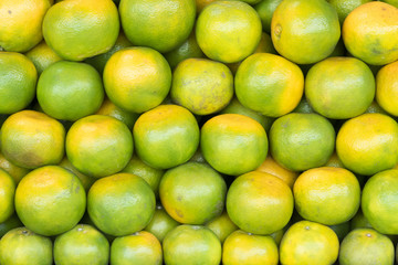 background with fresh Orange fruit in market
