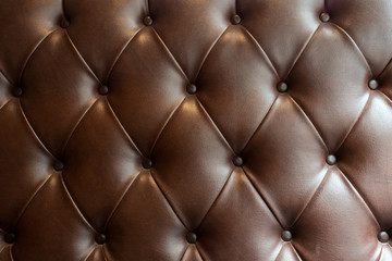 Naklejka premium leather upholstery background for a luxury decoration