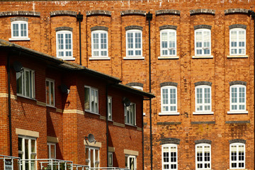 Fototapeta premium new buildings in old dock area