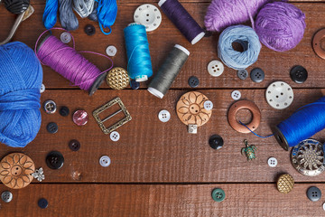Sewing blue kit