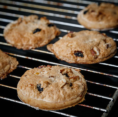 Oatmeal raisin cookies