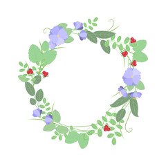 Summer bouquet of flowers