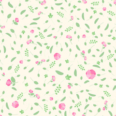 Floral seamless pattern.