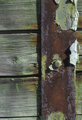 Old wooden surface.