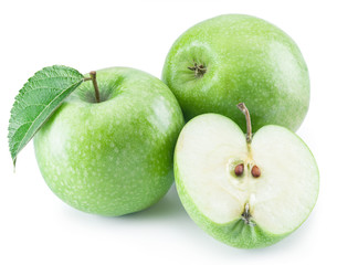 Ripe green apples.