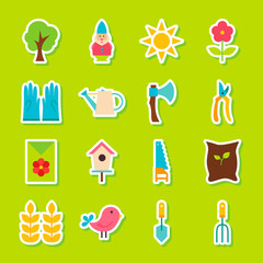 Spring Garden Stickers