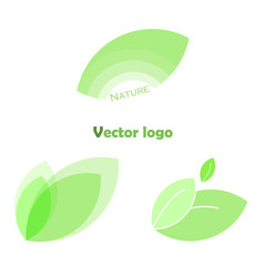 Vector logo of the ecological product