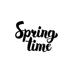 Spring Time Handwritten Calligraphy