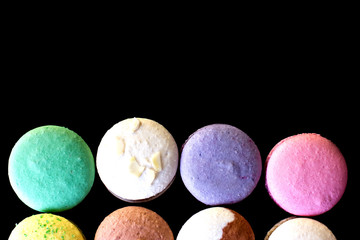 Multicolored macaroons